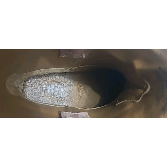 Frye Sacha Fringe Booties 8.5B Rose Taupe Suede Woven Western Ankle Boots NWOB - Picture 9 of 9